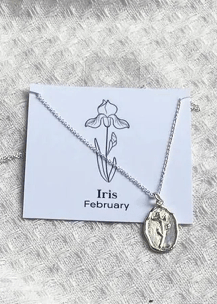 Collier Fleur Mois de Naissance Studio Chiaroscuro - Ex - voto