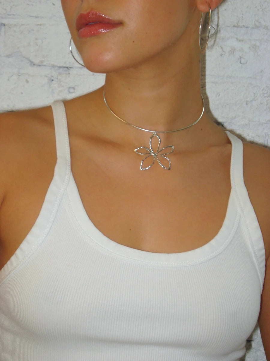 Collier Flora Adda Studio (Or ou Argent) - Ex-voto