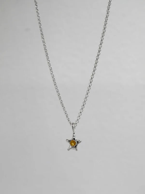 Collier Lumière Saphir Marmo - Ex - voto