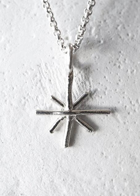 Collier Star Argent Marmo - Ex - voto