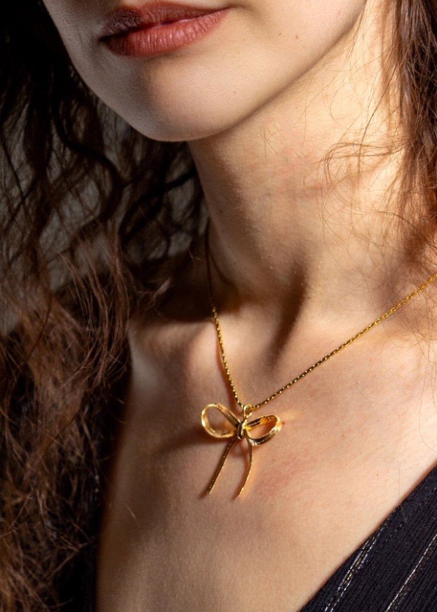Collier The Bow is Mine Or 18k Peter & June - Ex - voto