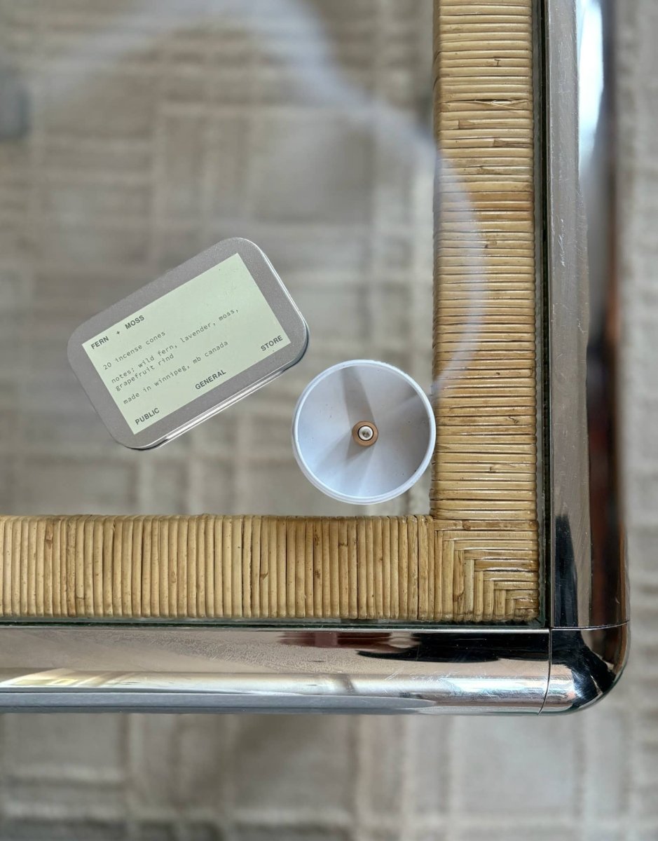 Cônes d'encens Fougère et Mousse Public General Store inc. - Ex - voto