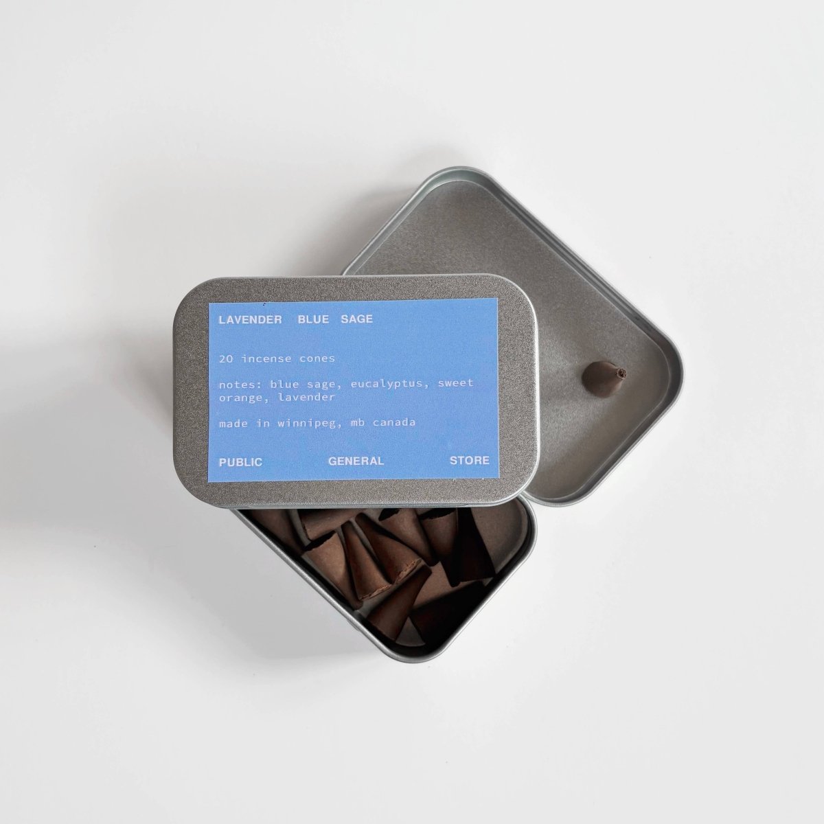 Cônes d'encens Lavande et Sauge Bleue Public General Store inc. - Ex - voto