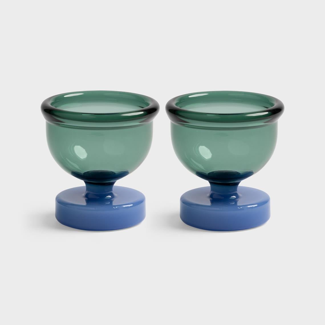 Coquetier Cantine Bleu et Vert &Klevering - Ex - voto