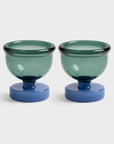 Coquetier Cantine Bleu et Vert &Klevering - Ex - voto