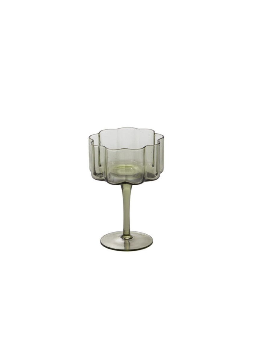 Coupe Floret Vert Transparent AD - Ex - voto