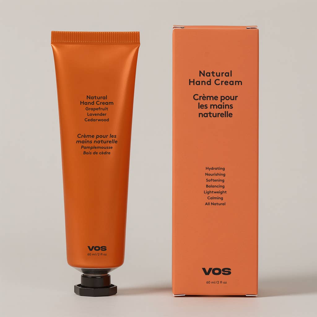 Crème à Mains Pamplemousse et Bois de Cèdre VOS BODY - Ex - voto