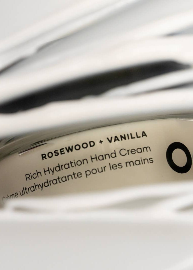 Crème Ultrahydratante pour les mains Bois de Rose et Vanille 50ml Om Organics - Ex - voto