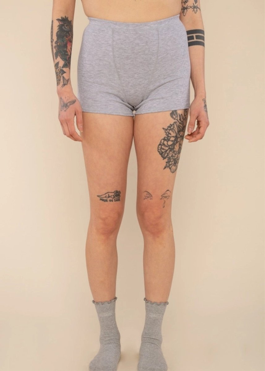 Culotte Boyshort NLT Gris - Ex - voto