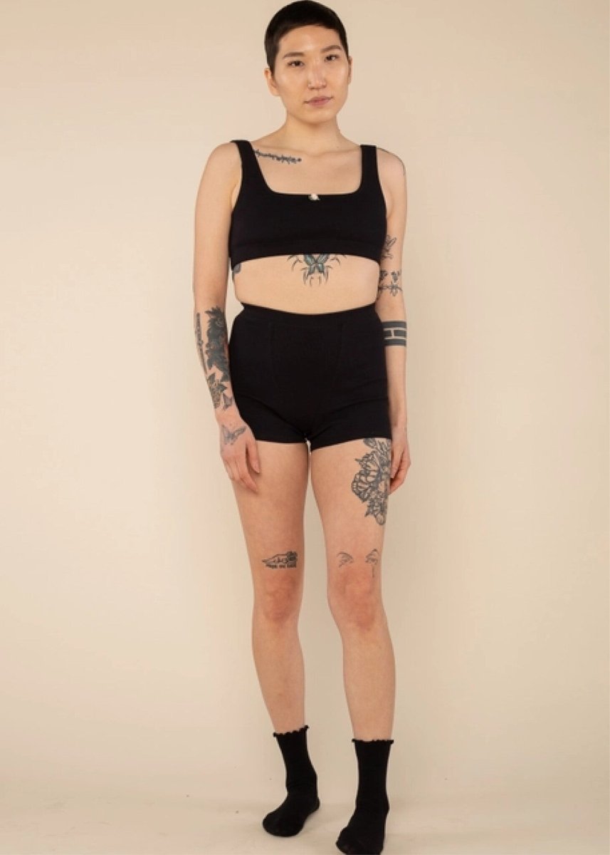 Culotte Boyshort NLT Noir - Ex - voto