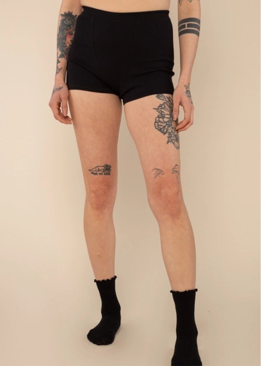 Culotte Boyshort NLT Noir - Ex - voto