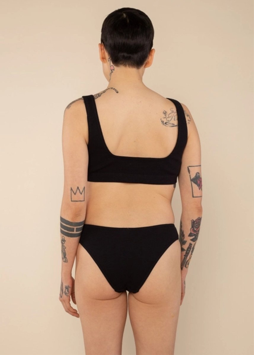 Culotte Cheeky NLT Noir - Ex - voto