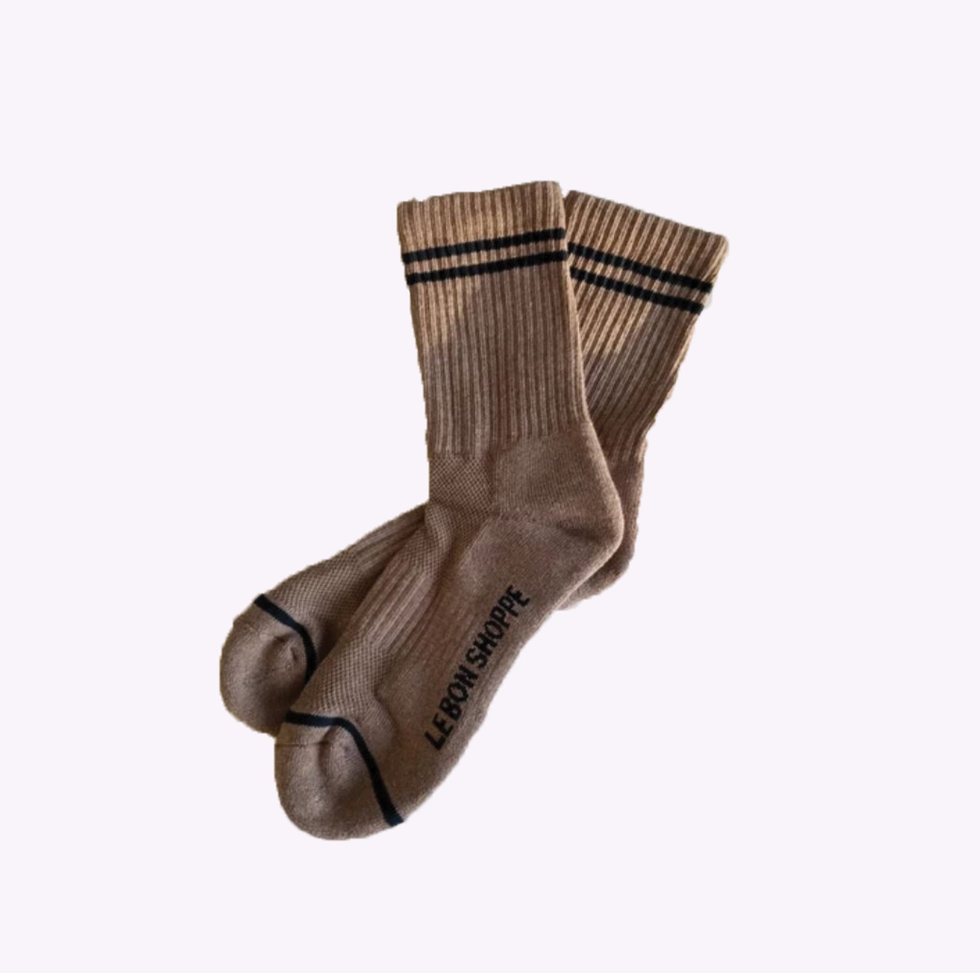 Chaussettes Boyfriend Le Bon Shoppe Cacao