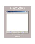 Kaleidadope Instant Message Sticky Notes