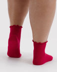 Deux paires de Chaussettes Lettuce Wild Plum & Cherry Baggu - Ex-voto