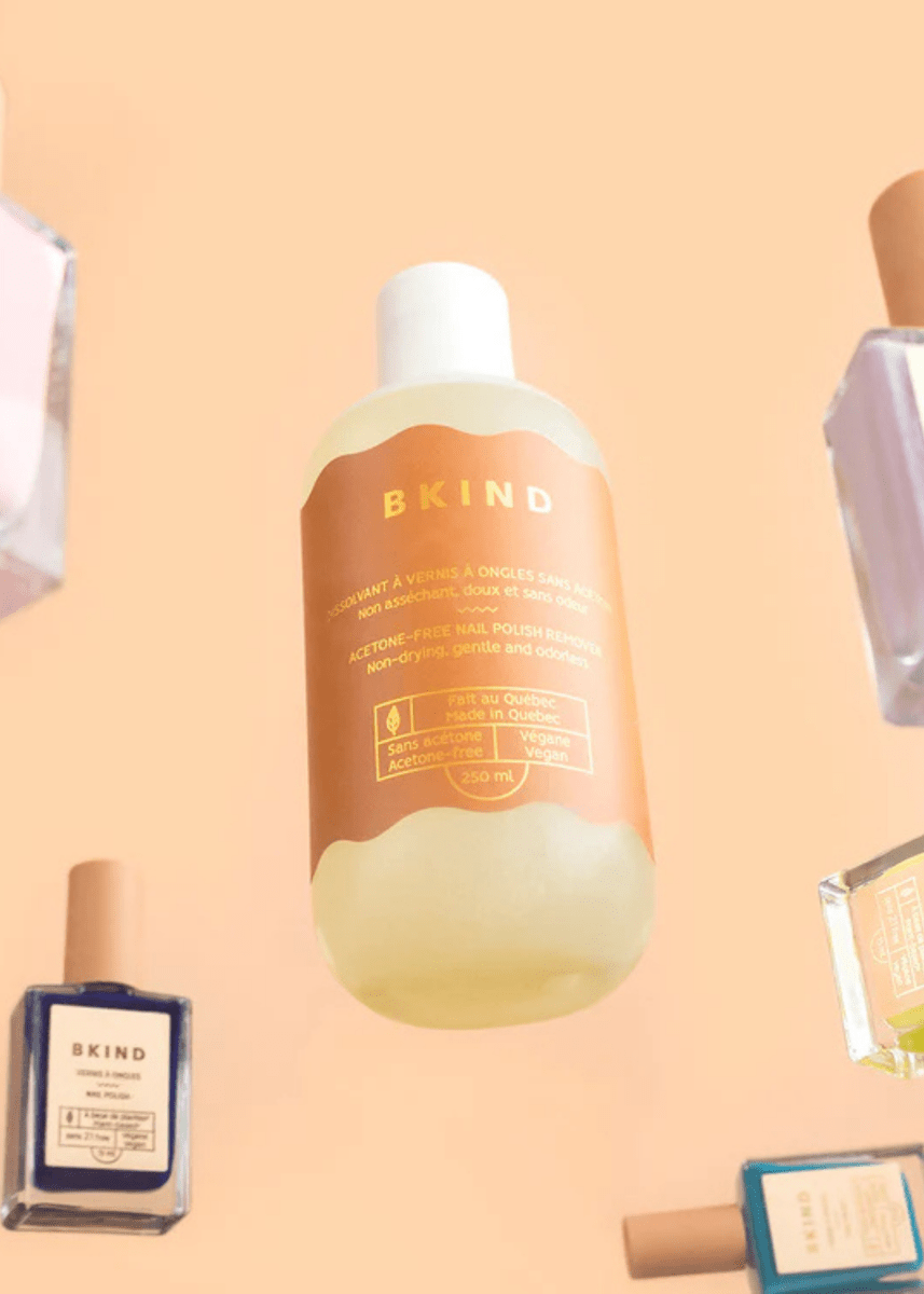 Dissolvant à Vernis à Ongle sans Acétone Bkind - Ex - voto
