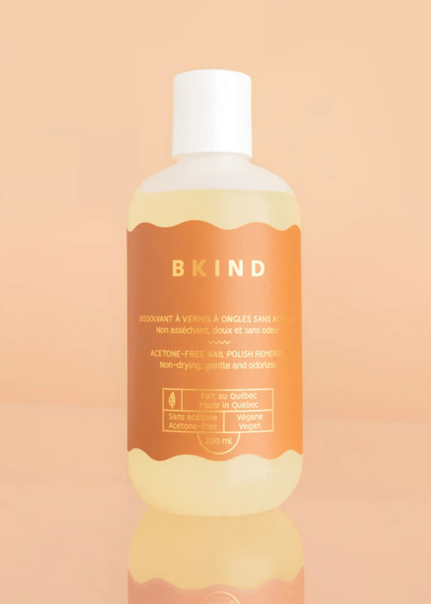 Dissolvant à Vernis à Ongle sans Acétone Bkind - Ex - voto