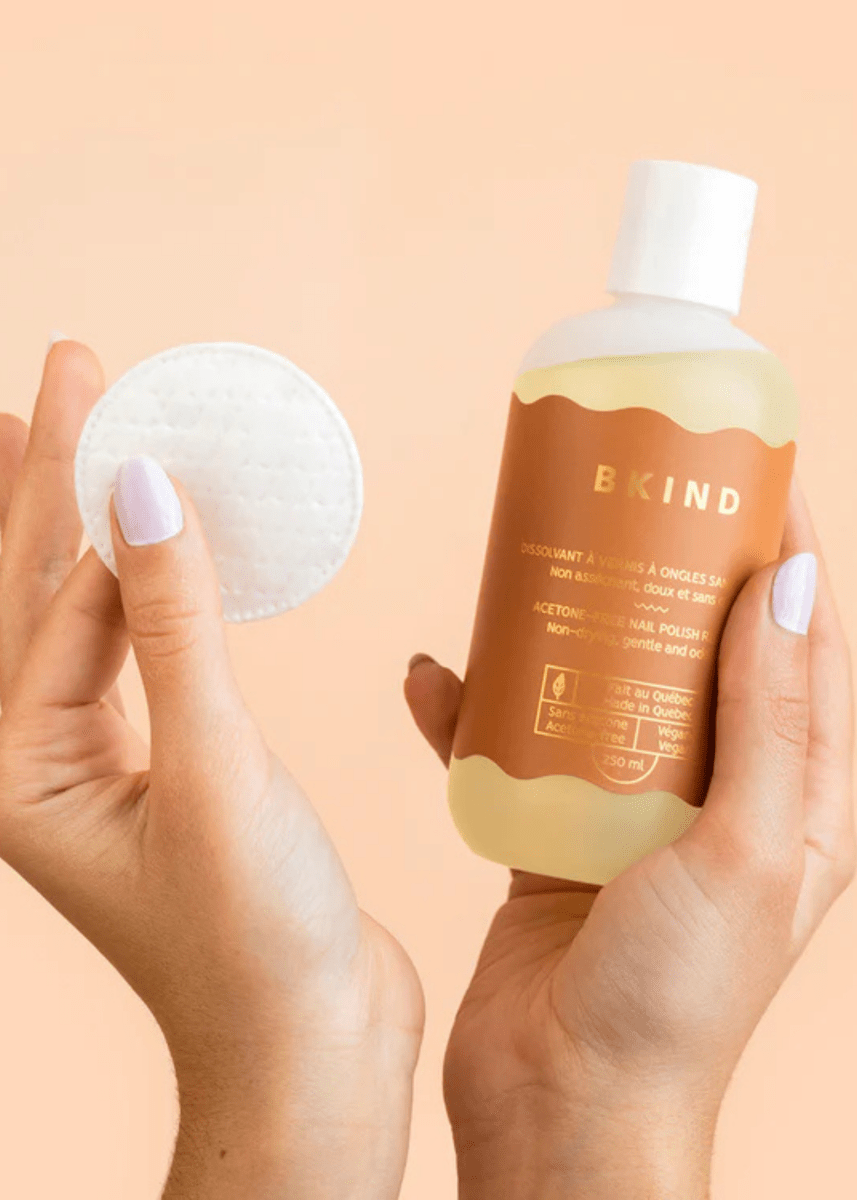 Dissolvant à Vernis à Ongle sans Acétone Bkind - Ex - voto