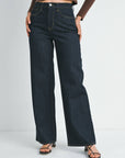 JBD Very Dark Denim Wide Leg Jeans