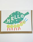 Hello Lizzie Lomax Greeting Card