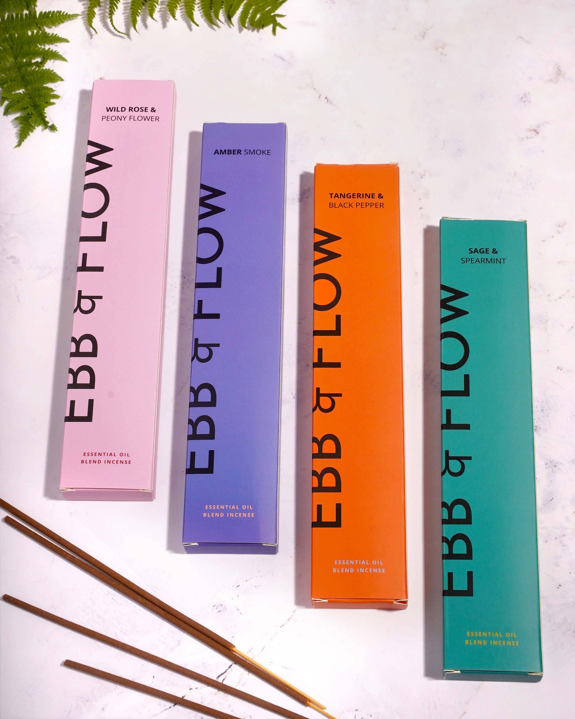Ebb &amp; Flow Tangerine &amp; Black Pepper Incense