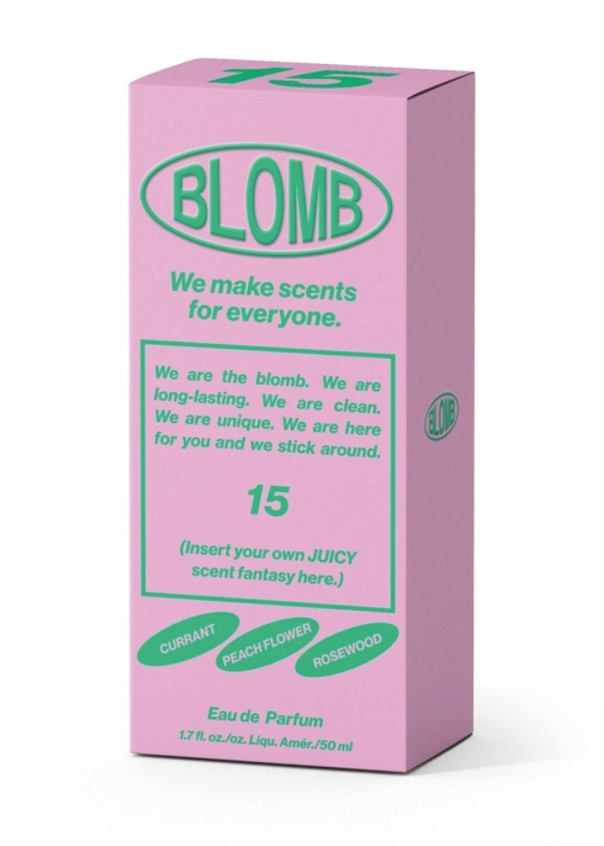 Eau de parfum Blomb 50ml no.15 - Ex - voto
