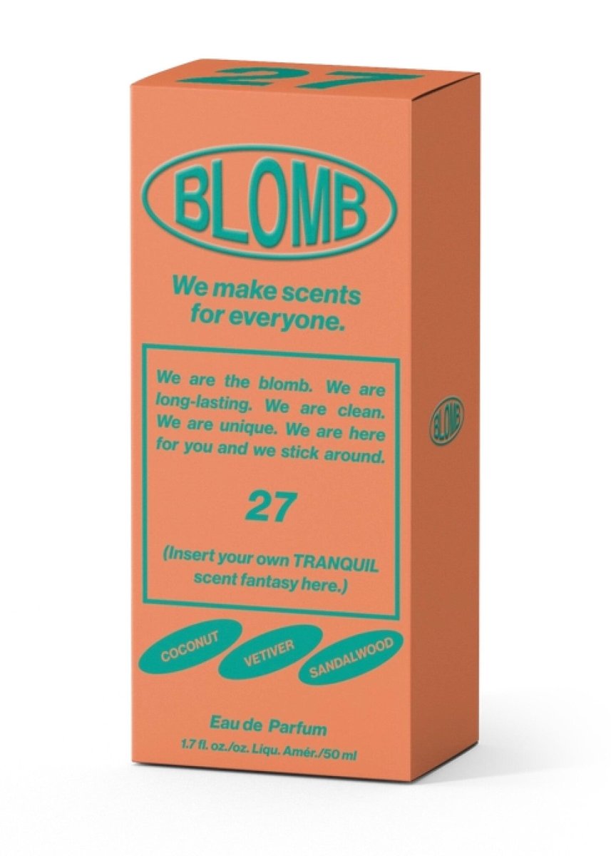Eau de parfum Blomb 50ml no.27 - Ex - voto