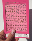 Feuille D'autocollants pour Ongles Just Stars Deco Beauty