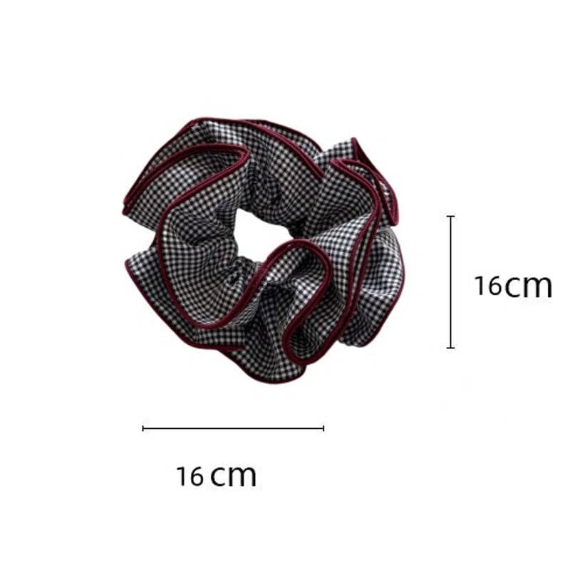 Élastique à Cheveux Chouchou à Pois Bourgogne Dipped Shop - Ex - voto