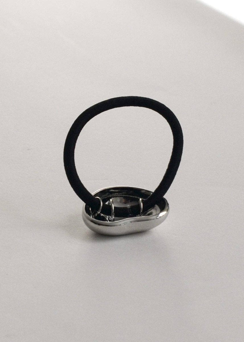 Élastique à Cheveux Pebble Nar&#39;sha Argent - Ex - voto
