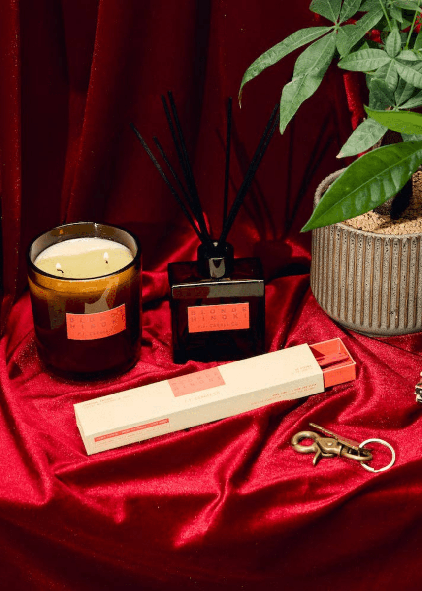 Encens Blonde Hinoki– HI - FI PF Candle co - Ex - voto