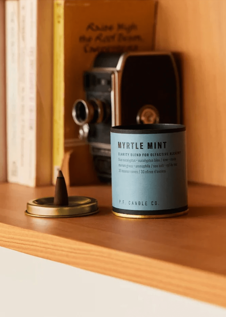 Encens en Cônes Pf Candle co Alchemy Myrtle Mint - Ex - voto