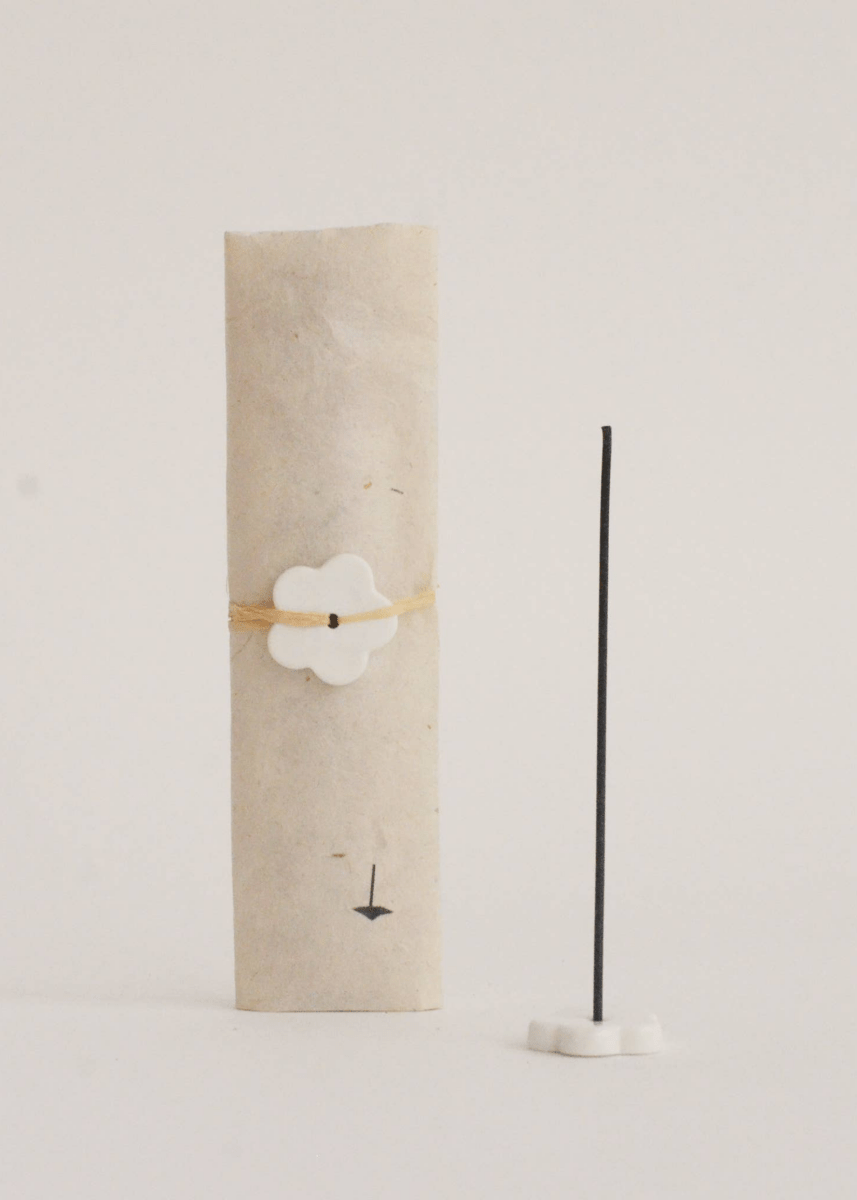 Encens Frankincense avec Porte - encens Fleur Cedar and Myrrh - Ex - voto