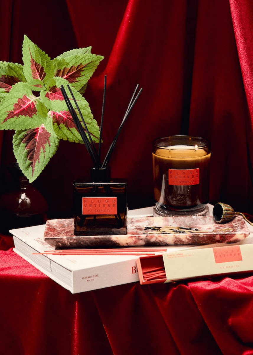 Encens Plush Vetiver– HI - FI PF Candle - Ex - voto