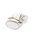Ensemble de 2 Bagues Prism Pilgrim (Or ou Argent) - Ex - voto