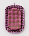 Ensemble de 2 Pochettes Cubes - Check Mix - Ex-voto