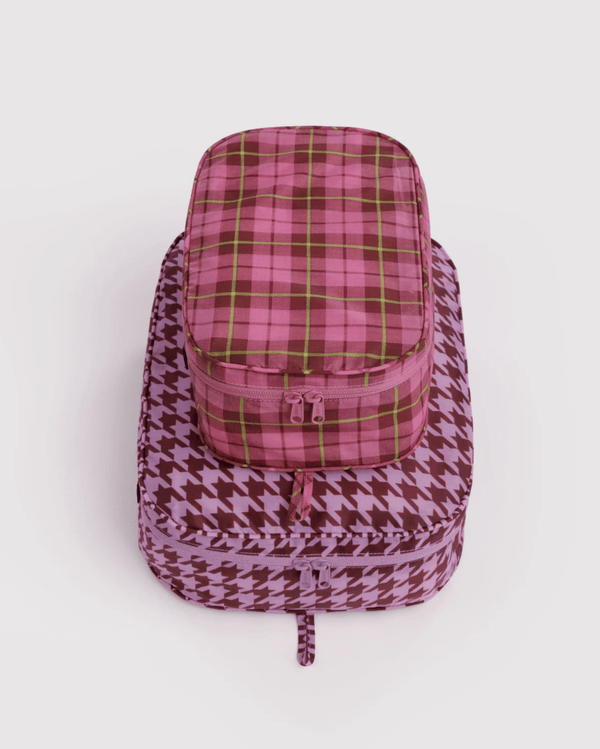 Ensemble de 2 Pochettes Cubes - Check Mix - Ex-voto