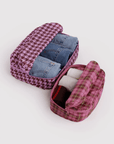 Ensemble de 2 Pochettes Cubes - Check Mix - Ex-voto