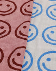 Ensemble de 2 serviettes à Mains Baggu Sky Blue and Blush Happy - Ex-voto