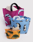 Ensemble de 3 Pochettes Go Baggu Vacation Animals - Ex - voto