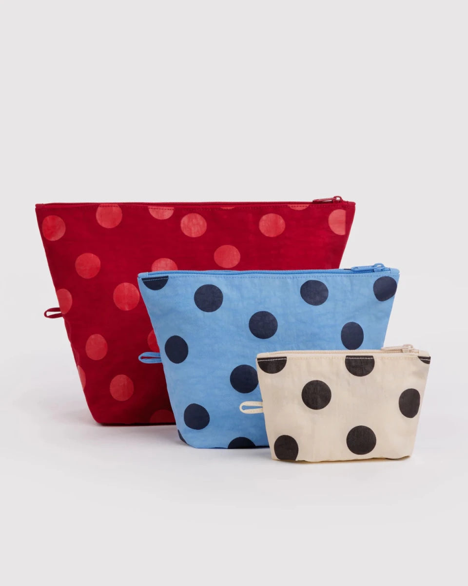 Ensemble de 3 Pochettes Go Polka Dot Mix - Ex-voto