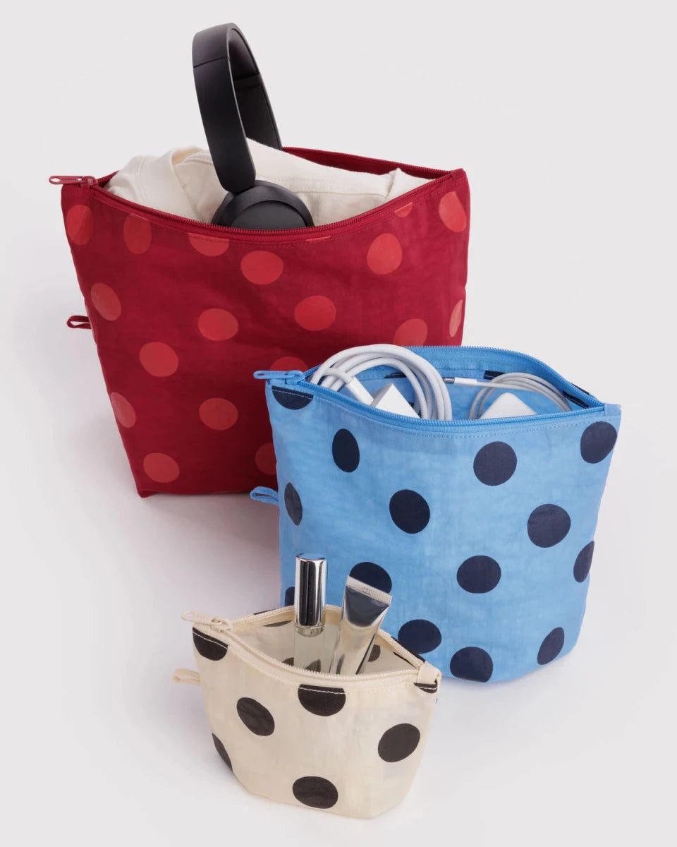 Ensemble de 3 Pochettes Go Polka Dot Mix - Ex-voto