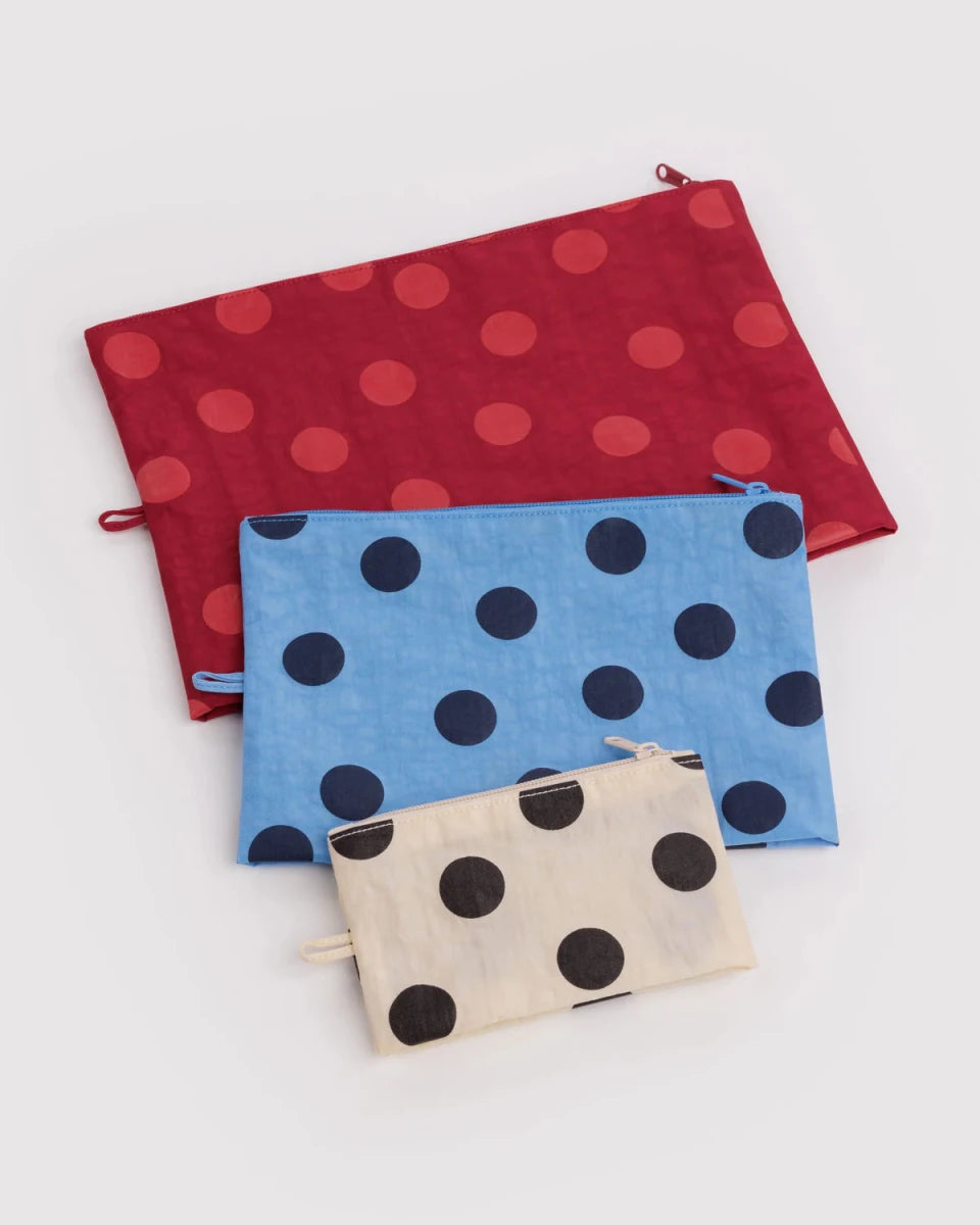 Ensemble de 3 Pochettes Go Polka Dot Mix - Ex-voto