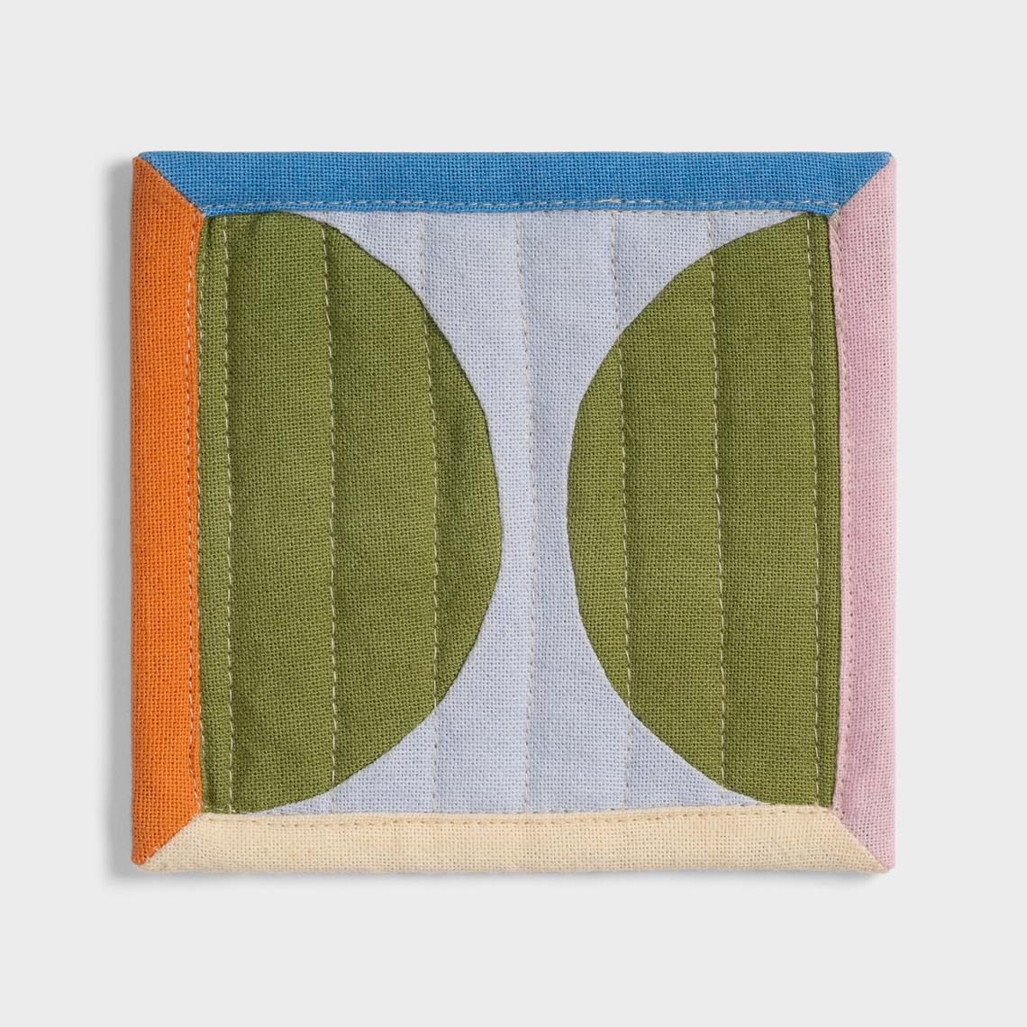 Ensemble de 4 Sous - Verres Quilt &amp;Klevering - Ex - voto
