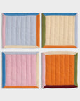 Ensemble de 4 Sous - Verres Quilt &Klevering - Ex - voto