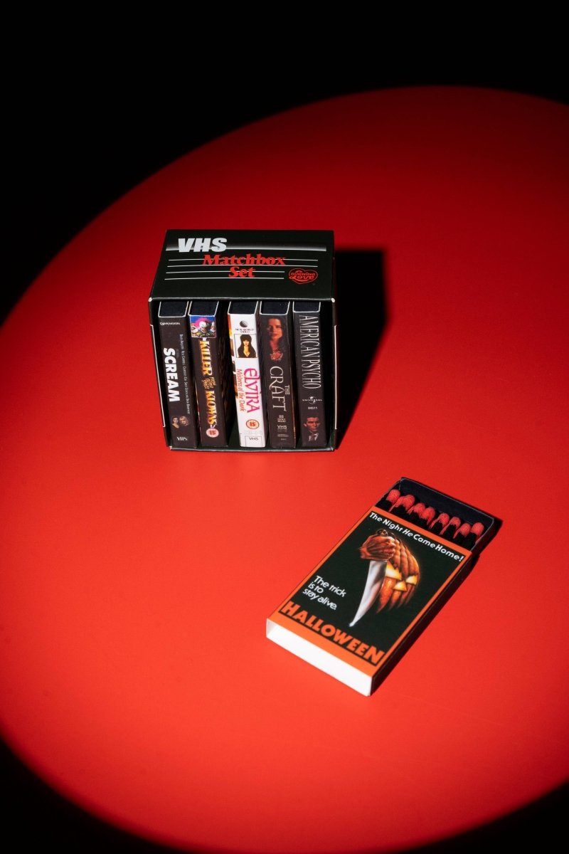 Ensemble de boîtes d'allumettes VHS Films d'Horreur A Shop of Things - Ex - voto
