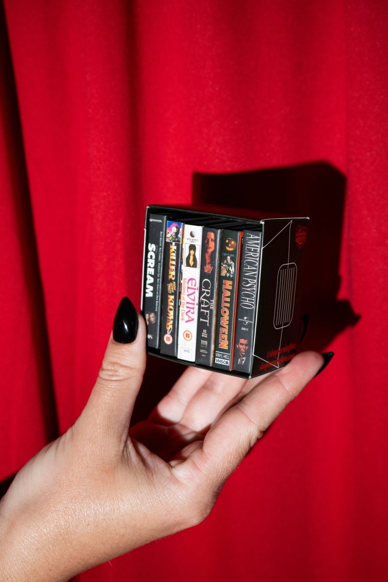 Ensemble de boîtes d'allumettes VHS Films d'Horreur A Shop of Things - Ex - voto