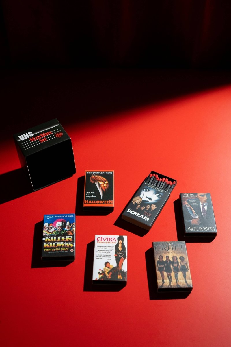 Ensemble de boîtes d'allumettes VHS Films d'Horreur A Shop of Things - Ex - voto