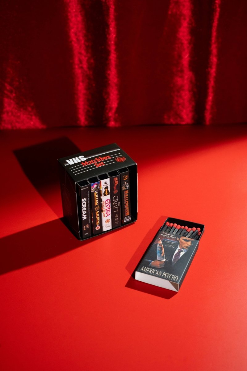 Ensemble de boîtes d'allumettes VHS Films d'Horreur A Shop of Things - Ex - voto