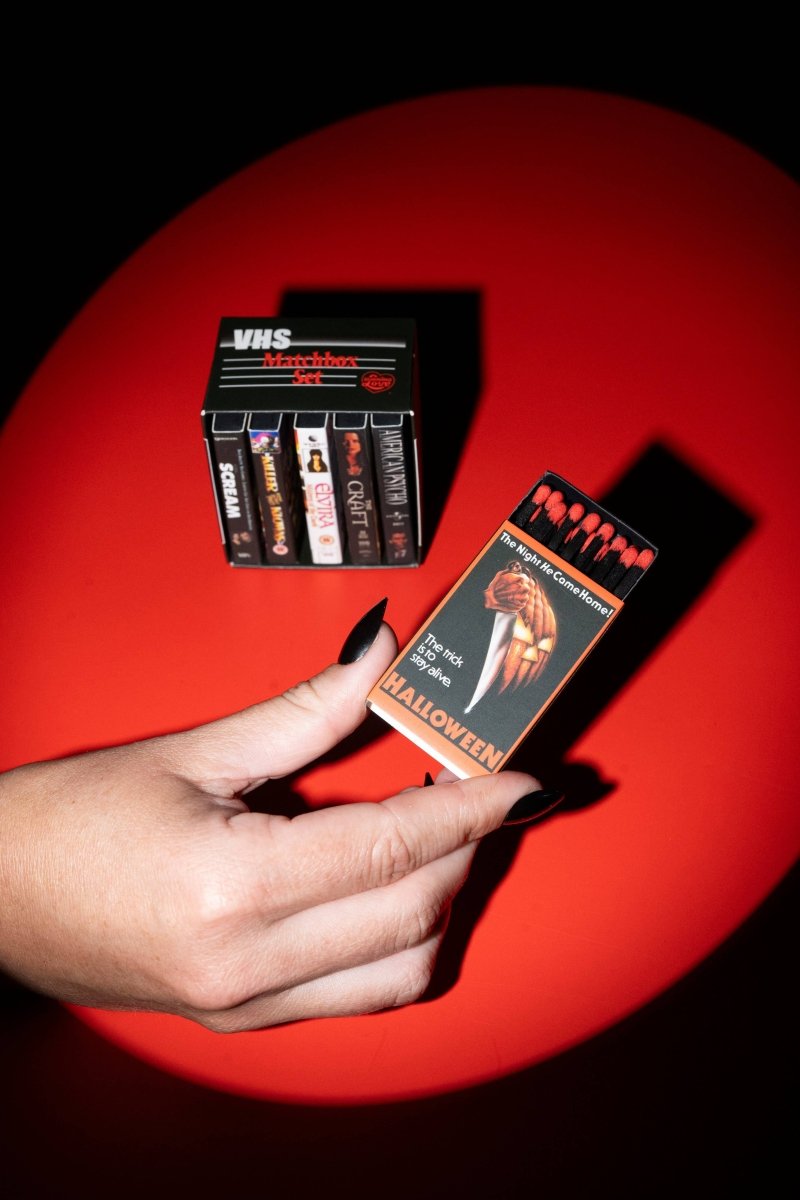 Ensemble de boîtes d'allumettes VHS Films d'Horreur A Shop of Things - Ex - voto